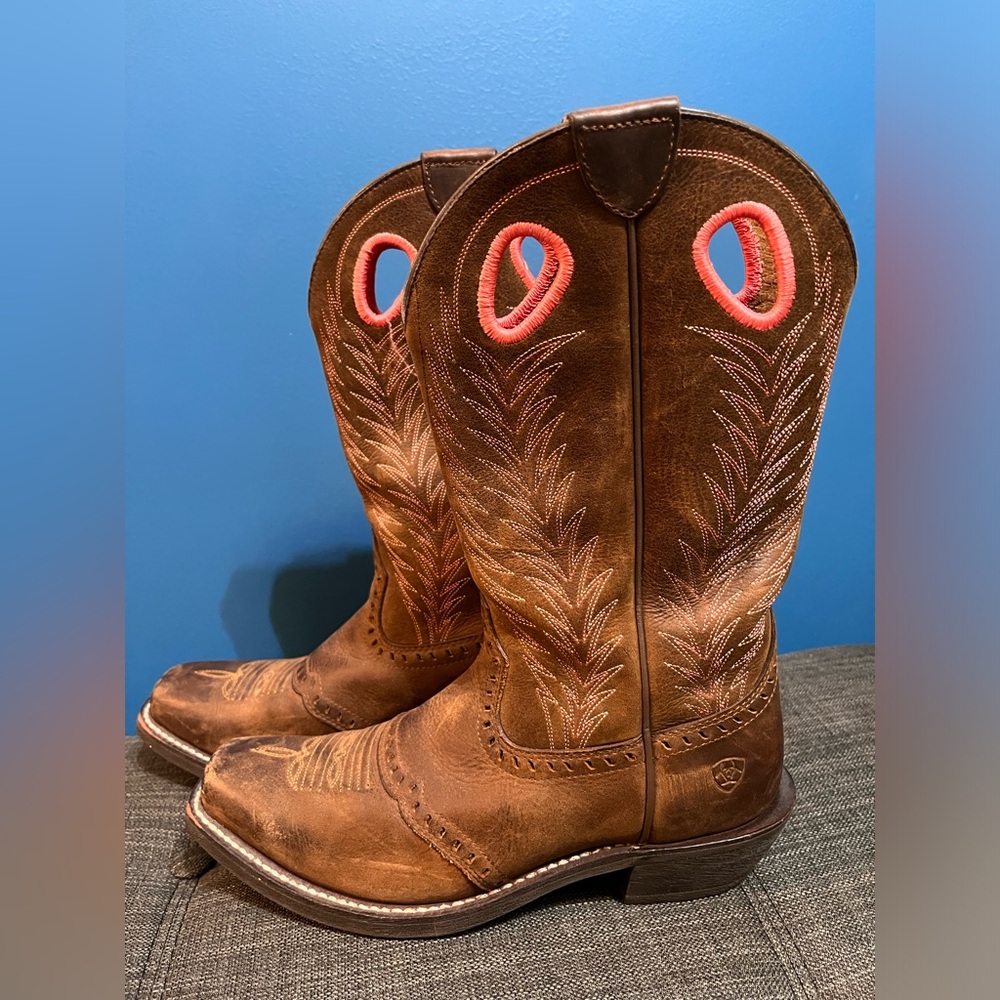 Ariat “Heritage Rancher” Boots: Size 7